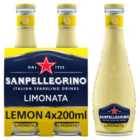 San Pellegrino Classic Taste Lemon Glass 4 x 200ml