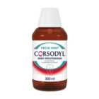 Corsodyl Antibacterial 0.2% Gum Disease Mouthwash Alcohol Free Mint 300ml