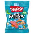 Maynards Bassetts Fizzy Fish Sweets Bag 130g