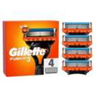 Gillette Fusion 5 Razors For Men 4 Refill Razor Blades 4 per pack