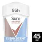 Sure Women Clean Scent Maximum Protection Anti-Perspirant 45ml
