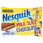 Nesquik Chocolate Flavour Milk Slice 4 x 26g