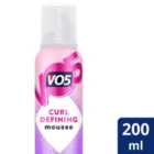 VO5 Smoothly Does It Curl Defining Mousse 200ml