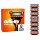 Gillette Fusion 5 Razors For Men 8 Refill Razor Blades 8 per pack