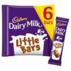 Cadbury Dairy Milk Little Bars Chocolate Bars 6 Pack Multipack 108g