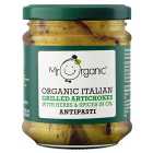 Mr Organic Grilled Artichoke Hearts Antipasti 190g