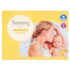 Nutmeg Newborn Nappies Size 2 33 per pack