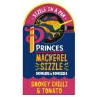 Princes Mackerel Sizzle Smokey Chilli And Tomato 160g