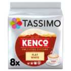 Tassimo Kenco Flat White Coffee Pods 8 per pack
