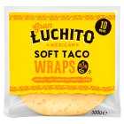Gran Luchito 10 Mexican Soft Taco Wraps, 300g