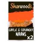 Sharwood's Garlic & Coriander Naans, 2s