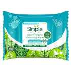 Simple Wipes Daily Detox Matte 20 per pack