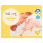 Nutmeg Newborn Nappies Size 1 25 per pack