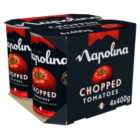 Napolina Chopped Tomatoes in a Rich Tomato Juice(4x400g) 4 x 400g