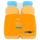 Morrisons Not From Concentrate Orange Juice 4 x 250ml