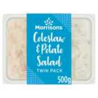  Morrisons Coleslaw & Potato Salad Twin Pack 2 x 250g