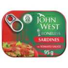 John West Boneless Sardines In Tomato Sauce (95g) 62g