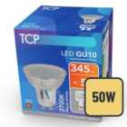 TCP Spotlight Glass GU10 50W Light Bulb