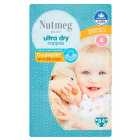 Nutmeg Ultra Dry Nappies Size 4 84 per pack