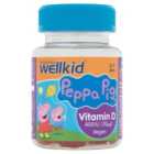 Vitabiotics WellKid Strawberry Vegan Peppa Pig Vitamin D Jellies 3-7yrs 30 per pack