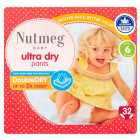 Nutmeg Ultra Dry Pants Size 6 32 per pack