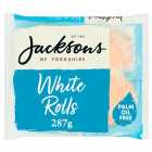 Jackson's White Rolls 4 per pack