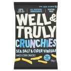 Well & Truly Crunchy Sea Salt & Cider Vinegar Share Bag 100g