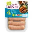 Finnebrogue Naked Pork Sausages 6s 400g, 400g
