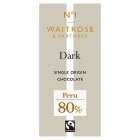 No.1 Peru Dark Chocolate 80%, 100g