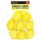 Cooks' Ingredients Unwaxed Lemons, 8s