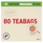 Morrisons Savers Tea Bags 80's 200g