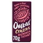 Ombar Centres Raspberry & Coconut Organic Vegan Fair Trade Chocolate 70g