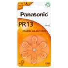 Panasonic PR-13 Zinc Air Hearing Aid Batteries 6 per pack