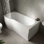 Wickes Valsina P-Shaped Front Bath Panel - 1500 x 510mm