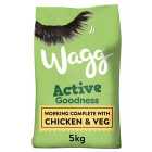 Wagg Active Goodness Complete Rich in Chicken & Veg Dry Adult Dog Food 5kg