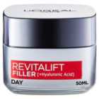 L'Oreal Paris Revitalift Filler & Hyaluronic Acid Anti-Ageing Day Cream 50ml