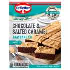 Dr. Oetker Chocolate & Salted Caramel Traybake Kit 425g