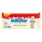 Milkybar Kid White Chocolate Bar Multipack 6 Pack 72g