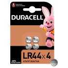 Duracell Specialty LR44 1.5V/B Alkaline, 4s