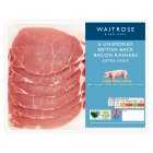 Waitrose Extra Thick Cut Unsmoked Dry Cured Back Bacon, 300g