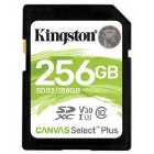 Kingston 256GB Canvas Select Plus V30 SD Card (SDXC) UHS-I U3 - 100MB/s