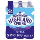Highland Spring Still Spring Water 6 x 1.5L