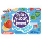 Petits Filous Kids No Added Sugar Strawberry & Banana Yoghurt Pots 6 x 47g