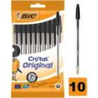 Bic Cristal Black Pens 10 per pack