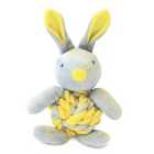 Little Rascals Knottie Bunny Yellow Puppy Toy