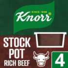 Knorr Rich Beef Stock Pot 4 x 28g