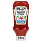 Heinz Tomato Ketchup 50% Less Sugar & Salt 880g