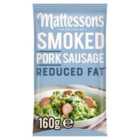 Mattessons Smoked Pork Sausage Reduced Fat 160g