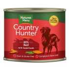 Natures Menu Country Hunter Superfood Beef Cans 6 x 600g