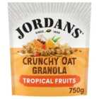 Jordans Crunchy Oat Granola Tropical Fruits Breakfast Cereal 750g